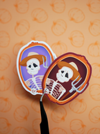 Skelett-Portrait | Sticker
