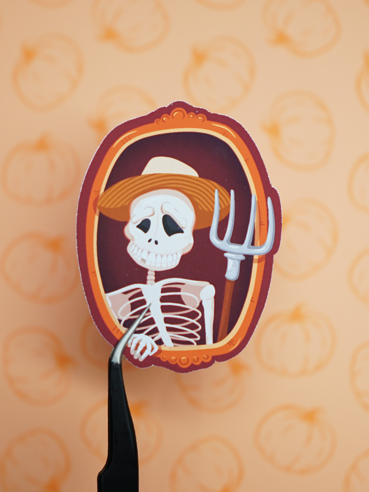 Skelett-Portrait | Sticker