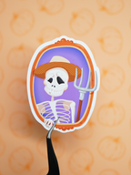 Skelett-Portrait | Sticker