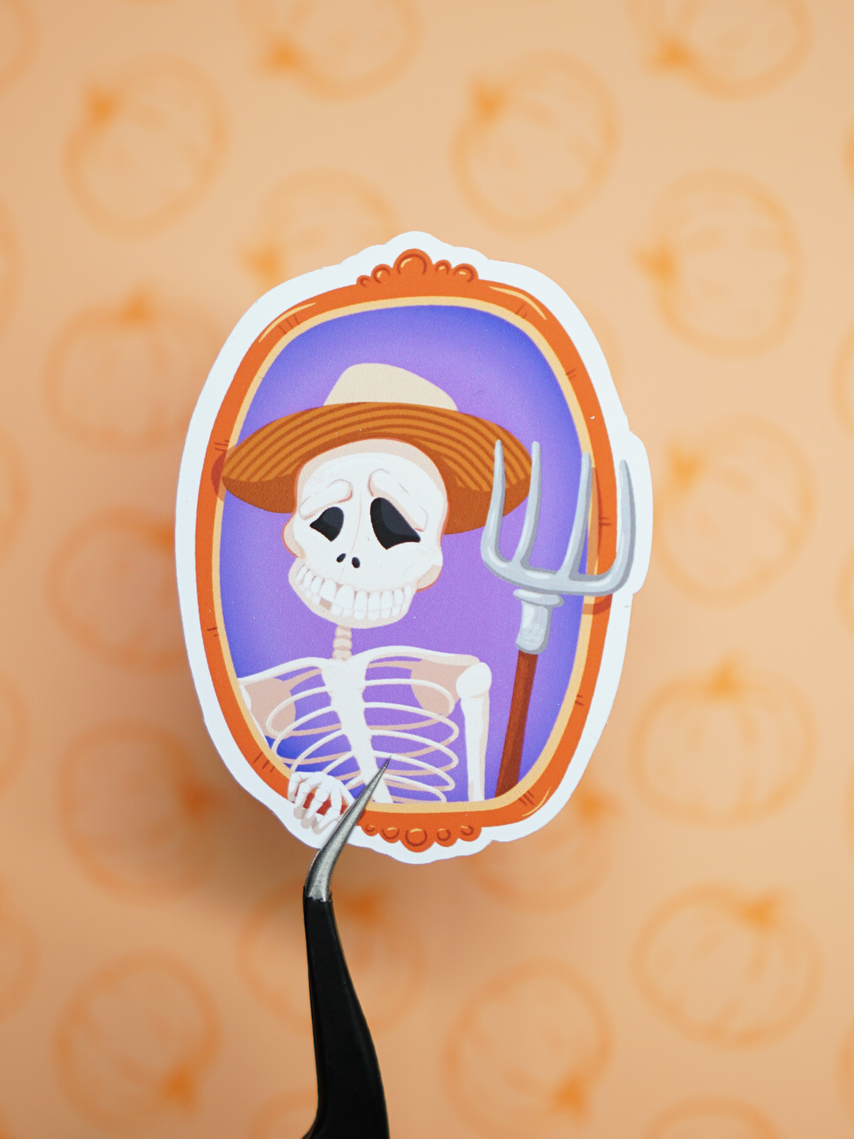 Skelett-Portrait | Sticker