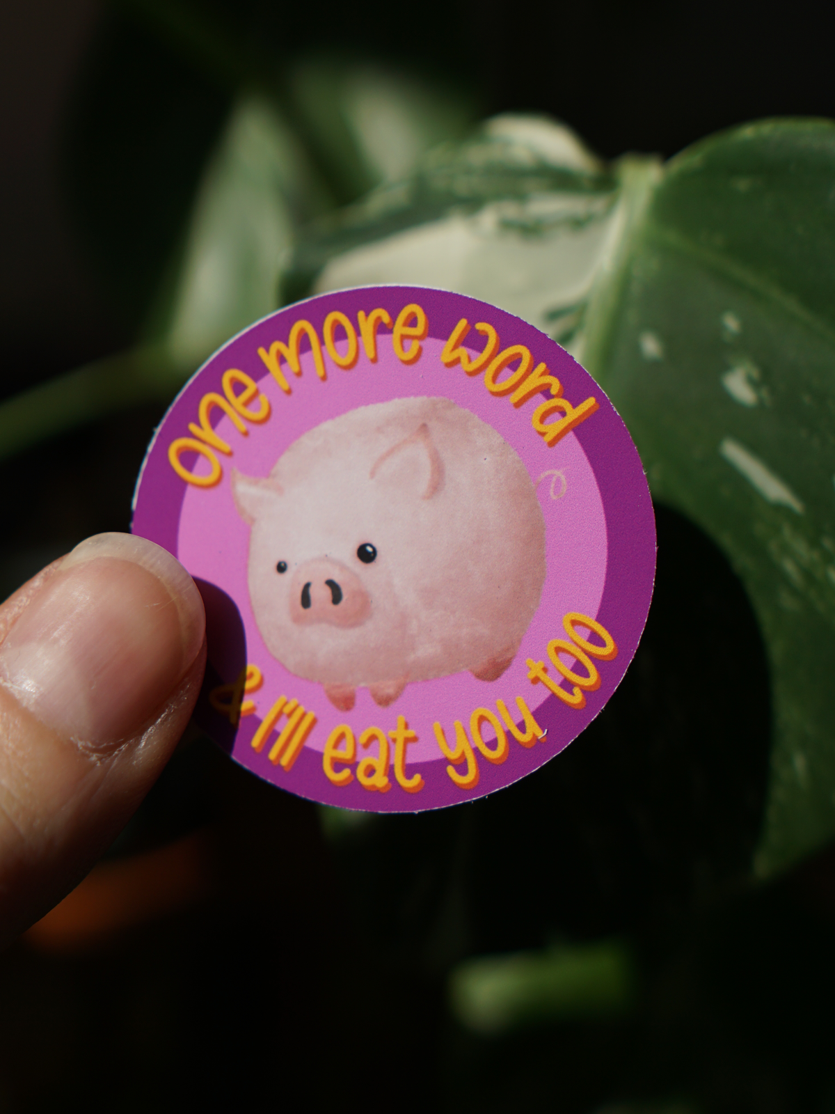 One more word | Sticker