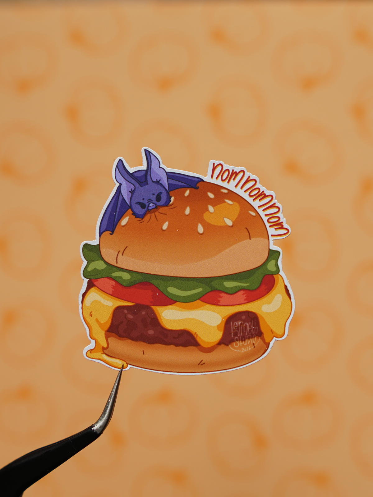 Bat & Burger | Sticker