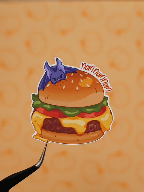 Bat & Burger | Sticker