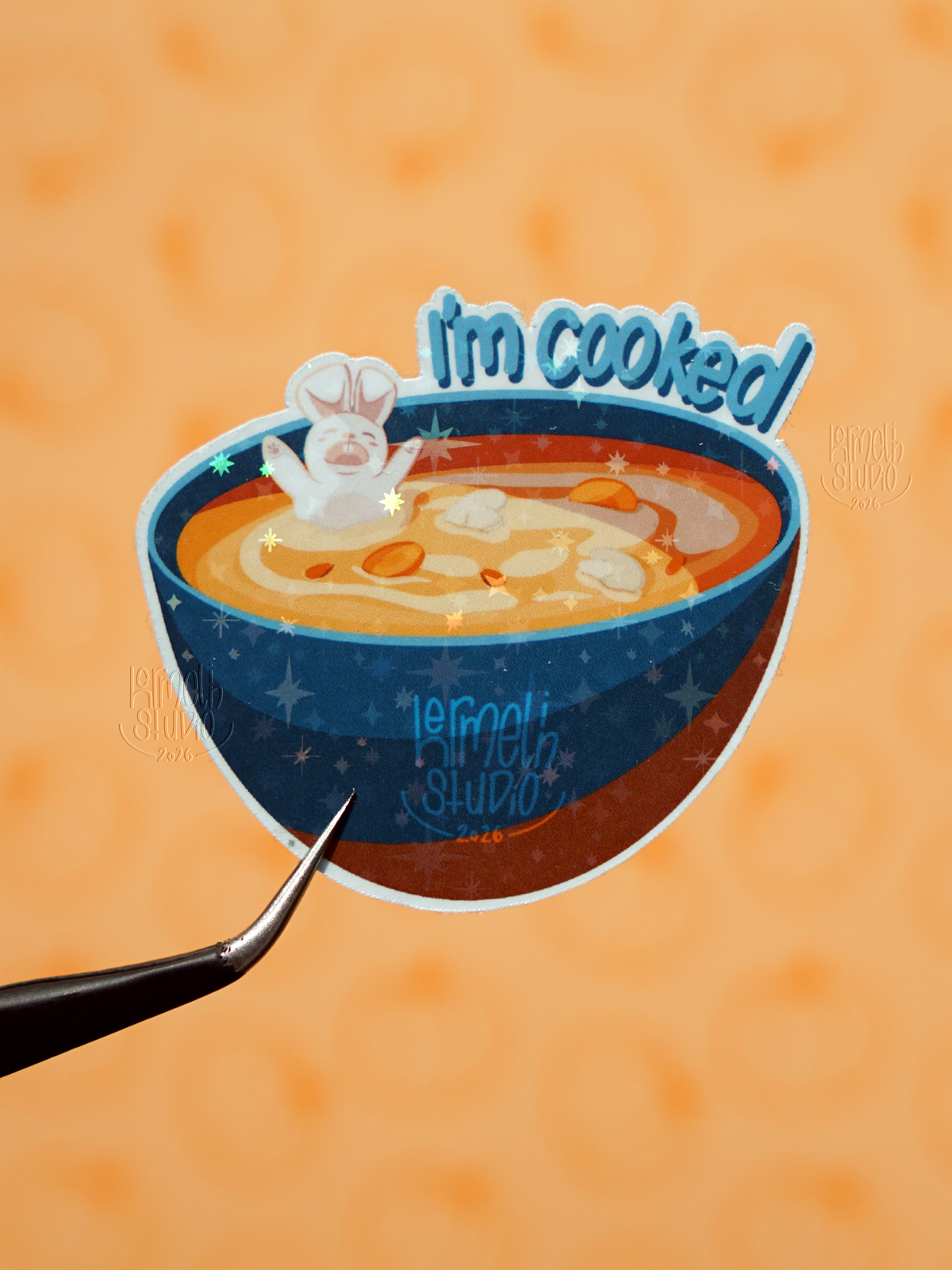 I'm cooked | Sticker