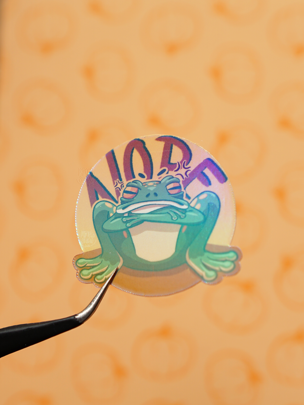 Nope Frog | Sticker