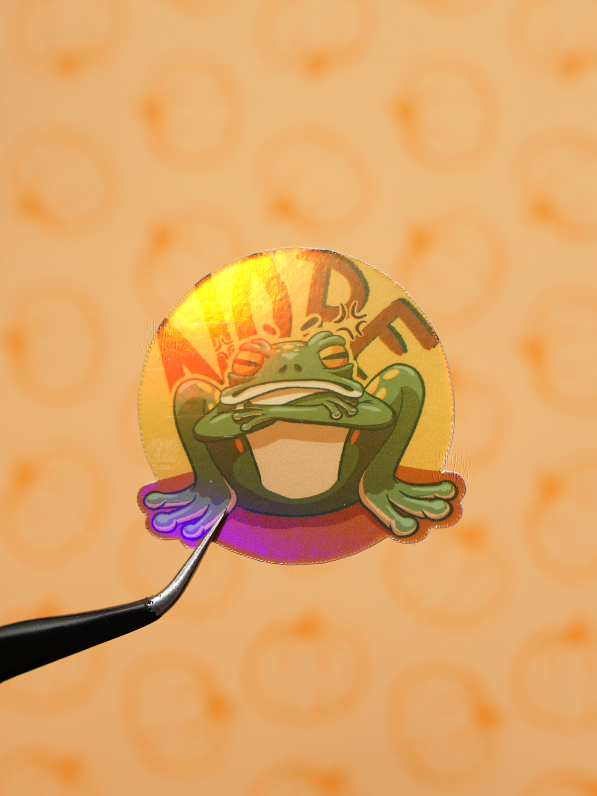 Nope Frog | Sticker